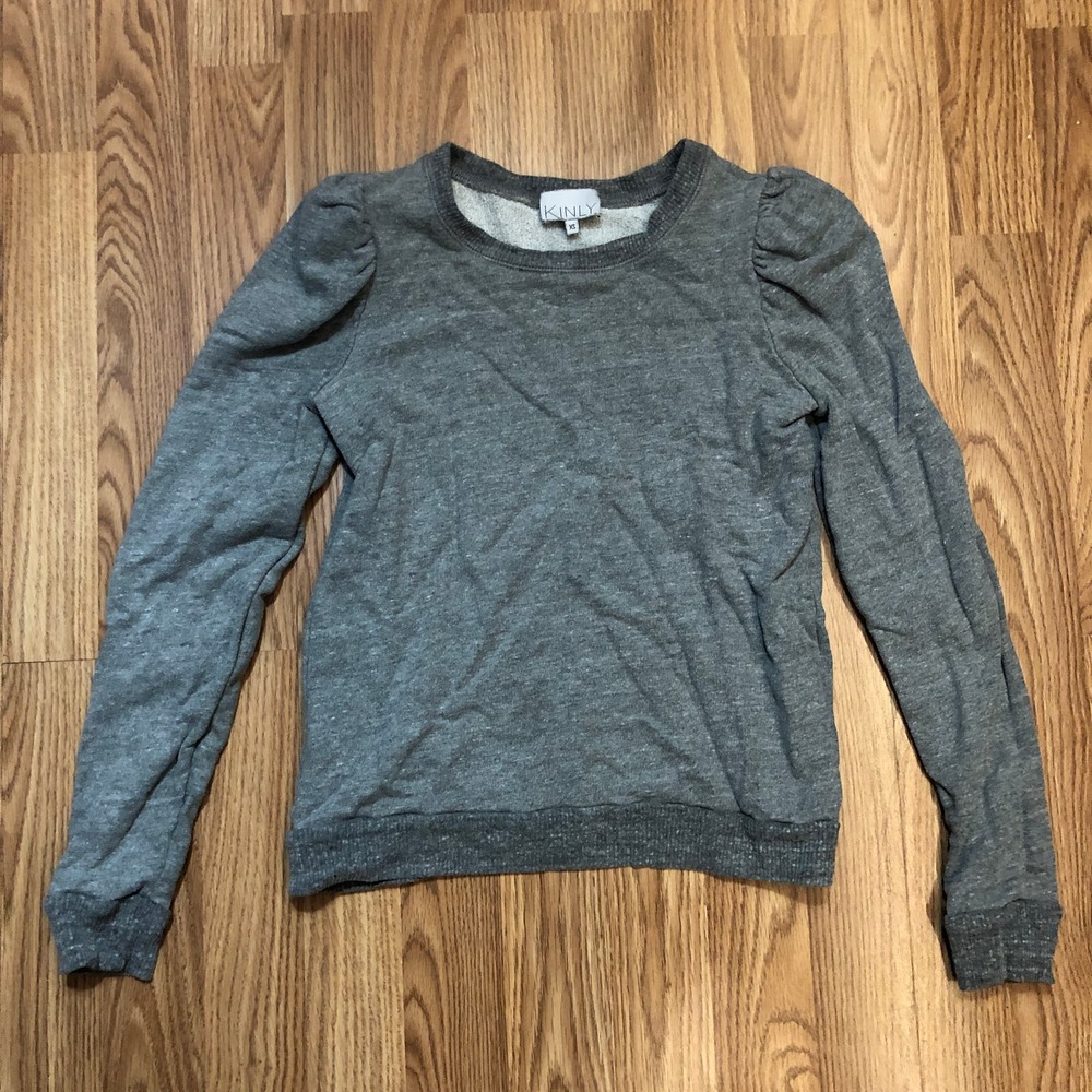 Kinly Gray Crew Neck Sweater sz. XS Retails for $140